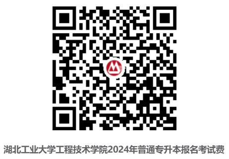 湖北工业大学工程技术学院2024年普通专升本报名考试费 - 副本.png